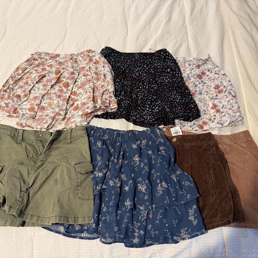 Abercrombie teen skirts - 6 skirts all for $26